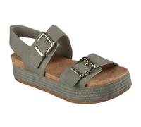 Skechers Bobs Misty Kiss - Sandali da donna, Oliva, 37 EU