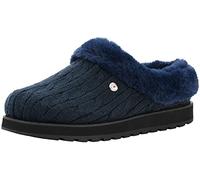Skechers BOBS - Pantofola da donna con angelo ghiacciato, Navy, 39 EU