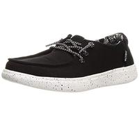 Skechers Bobs Skipper Tide Pool, Sneaker Donna, Black White Drk, 38 EU
