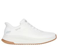 Skechers BOBS Slip-ins Donna Scarpe Sportive Bianche con Memory Foam Senza Lacci
