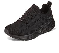 Skechers Bobs Sparrow 2.0 Allegiance Crew, Scarpe sportive Donna, Black Engineered Knit Trim, 38.5 EU