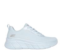 Skechers BOBS Sport Scarpe Donna Celeste Sportive Memory Foam Altezza 5cm Nuova