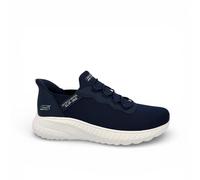 Skechers Scarpe Slip-On Uomo Bobs Squad Caos Hype Quotidiano Senza Lacci Blu Marino 40 EU