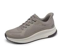 Skechers Bobs Sport Squad Chaos 4 - Pantofole da Uomo per Mani libere, Colore: Tortora Scuro., 44 EU