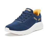 Skechers BOBS Sport Squad Chaos - Scarpa da uomo a mani libere, Navy, 7.5 Wide