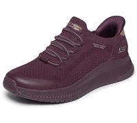 Skechers Bobs Squad 4 Dire Step - Scarpe da Ginnastica da Donna, Colore Bordeaux, 36