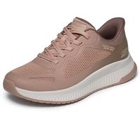 Skechers Bobs Squad 4 Staple Look, Scarpe da Ginnastica da Donna, Colore Marrone, Taglia 38
