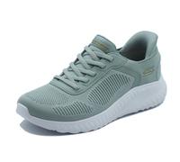 Skechers Bobs Squad Chaos 117497 Current Muse Sage Slip-On per Donna in tessuto