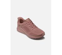 Skechers Donna Slip-ins: BOBS Sport Squad Chaos Sneaker in Rosa, Taglia 41, Vegan, Lavabile in lavatrice