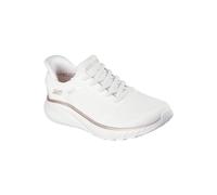 Skechers Bobs Squad Chaos CURRENT MUSE 117497 WTGD Sneaker Donna Bianco