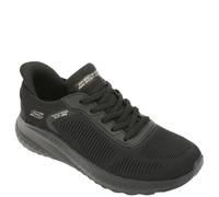 Skechers Bobs Squad Chaos Current Muse, Scarpe da Ginnastica Donna, Nero, 37 EU Larga