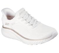 Skechers Bobs Squad Chaos Current Muse Sneaker, da Donna, Oro Bianco, 3,5 UK
