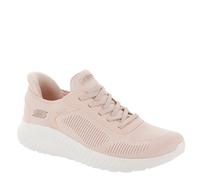 Skechers Bobs Squad Chaos-Current Muse Sneaker da donna senza mani, Rosa chiaro, 36.5 EU