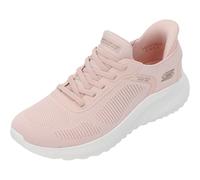 Skechers Bobs Squad Chaos Current MuseSneaker da Donna, Tessuto Rosa Chiaro, 37 EU