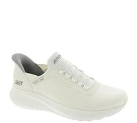 Skechers Scarpe da Ginnastica Uomo Bobs Squad Chaos Daily Hype Slip-On Bianco Panna 46 EU