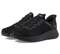 Skechers Bobs Squad Chaos-Daily - Hype Sneakers da Uomo Senza Lacci, Nero/Nero, 11 Wide