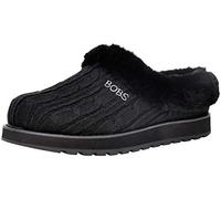 Skechers Bobs Squad Chaos-Daily Hype, Sneaker da uomo da infilare senza mani, Nero/nero, 9 Wide