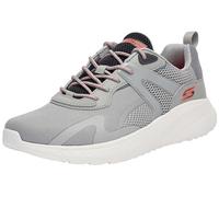 Skechers Bobs Squad Caos Elevato Drift, Sneaker Uomo, Grigio Sintetico Multi Mesh, 39 EU