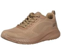 Skechers Bobs Squad Chaos Face Off, Scarpe sportive Donna, Clay Engineered Knit, 36 EU