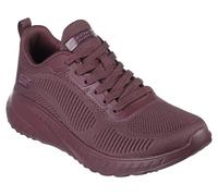 Skechers Bobs Squad Chaos Face Off, Scarpe sportive Donna, Plum Engineered Knit, 37 EU