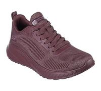 Skechers Bobs Squad Chaos Face Off, Scarpe sportive Donna, Plum Engineered Knit, 41 EU