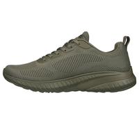 Skechers Bobs Squad Chaos Prism Bold, Scarpe sportive Uomo, Olive Engineered Knit, 44 EU