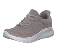 Skechers Bobs Squad Chaos, Scarpe da Ginnastica Donna, Tortora, 36 EU