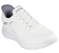 Skechers Bobs Squad Chaos Solid Step Sneaker Uomo, Bianco, 7 UK Wide