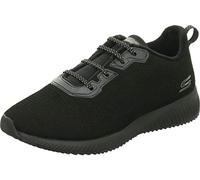 Skechers Bobs Squad - Team Bobs, Sneaker Donna, Black Black Durasuede Trim Bbk, 37 EU