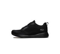 Skechers Bobs Squad Tough Talk, Scarpe da Ginnastica Donna, Black Engineered Knit Trim Blk, 37 EU