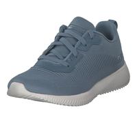Skechers Bobs Squad Tough Talk, Scarpe da Ginnastica Donna, Lt Blue Engineered Knit, 41 EU
