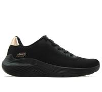 Skechers Bobs Squad Waves Current Look Sneakers Donna, Nero , 35 EU