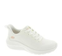 Skechers Bobs Squad Waves Still Wading Sneakers Bianche da Donna in Tessuto - EUR 38