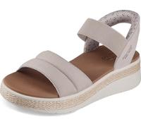 Skechers Bobs Sun Ray, Sandali Donna, Taupe, 38.5 EU