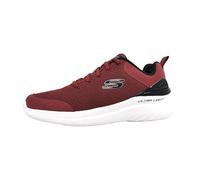 Skechers Bounder 2.0 Nasher, Sneaker Uomo, Burgundy Mesh Black Trim, 43 EU