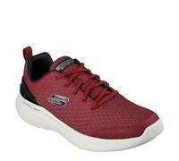 Skechers Bounder 2.0 Nasher, Sneaker Uomo, Bordeaux Mesh Black Trim, 41.5 EU