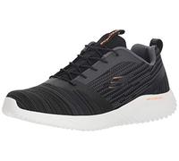 SKECHERS Sneaker bassa 'Bounder' grigio sfumato / arancione scuro / nero, Taglia 41