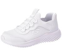 Skechers Bounder - Brisk-Burst Scarpa da Culla Bambino, Bianco, 28 EU