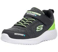 Skechers Bounder Dripper Drop, Scarpe da Ginnastica, Black/Lime, 32 EU