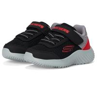 Skechers Bounder - Scarpe da Ginnastica, Black/Red,