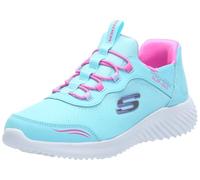 Skechers Bambina Slip-ins: Bounder - Simple Cute Sneaker in Turchese, Taglia 33, Lavabile in lavatrice