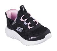 Skechers Bounder Simple Cute Slip-Ins, Scarpe da Ginnastica Bambina, Black, 23 EU
