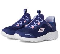 Skechers Bounder-Simple Cute Sneaker da ragazza, Navy, 2.5 Little Kid