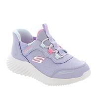 Skechers Bounder - Sneaker da ragazza semplice e carina, Lavanda, 8 Toddler