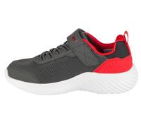 Skechers Bounder-Tech - Scarpe da Ginnastica, Charcoal/Red,
