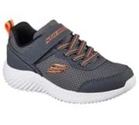 Skechers Bounder Techrox, Scarpe da Ginnastica Bambini e Ragazzi, Carbone, 2 UK Child