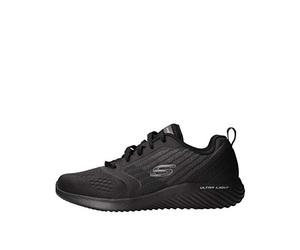 Skechers Bounder Verkona 232004-BBK, Mens Sneakers, Black, 42,5 EU