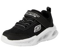 Skechers Sneaker Bambini e Ragazzi Nero tessile e sintetico con trim grigio Taglia 5 UK