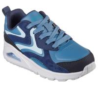 Skechers Boy's Uno Gen1 Color Surge Trainers, Nero Navy., 33.5 EU