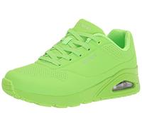 Skechers Sneaker da Donna Uno Night Shades, Verde, 35.5 EU
